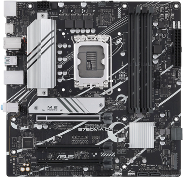 Płyta główna Asus PRIME B760M-A D4-CSM (s1700, Intel B760, PCI-Ex16)