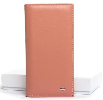 Женский кожаный кошелек Dr.Bond WMB-103M pink