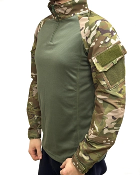 Рубашка мужская тактическая с длинным рукавом для военных и армии ВСУ, Хаки XXL