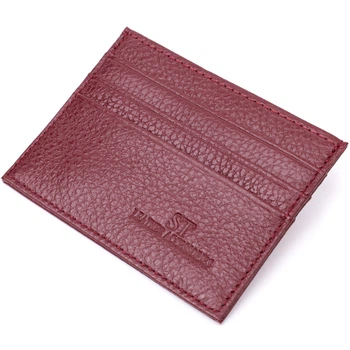 Кард Кейс Из Натуральной Кожи St Leather 22446 Бордовый (259615)