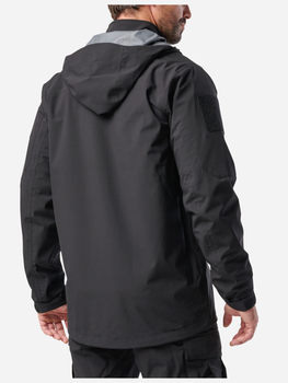 Куртка штормова чоловіча 5.11 Tactical Force Rain Shell Jacket 48362-019 3XL Чорна (888579491227)