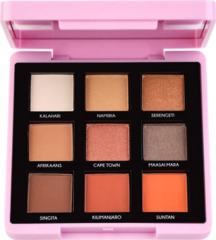 Палетка теней для век TopFace Maestro Academy Eyeshadow Bar 002 Safari Stories 7 г (8681217250697)