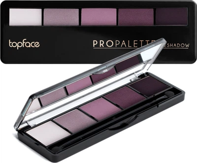 Палетка теней для век TopFace Pro Palette Eyeshadow 005 матово-перламутровые 8 г (8681217242920)