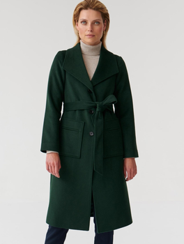 Пальто осіннє жіноче Tatuum Lesso T2318.003 36 Зелене (5900142262524)