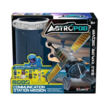 Игровой набор для строительства космическая станция связи ASTROPOD с фигуркой