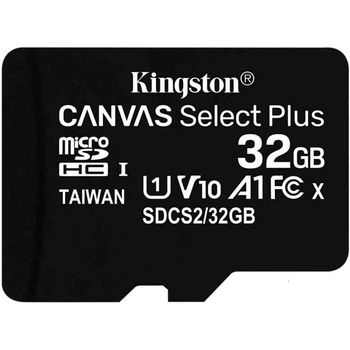 Карта пам"яті KINGSTON microSDHC 32Gb + SD-adapter (SDCS2/32GB)