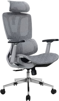 Кресло GT Racer B-123A-S Gray