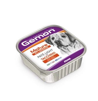 Консервированный корм Gemon Dog Adult Turkey - влажный корм с индейкой для взрослых собак всех пород (паштет) 150 г (70300438)