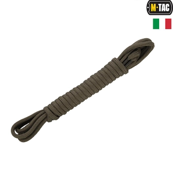 M-Tac шнурки с водоотталкивающей пропиткой (Италия) олива 135 см