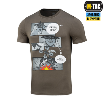 M-Tac футболка Comics Drone Girl Dark Olive 3XL