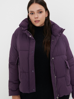 Куртка зимова жіноча Sinsay 1428F-49X XXS Фіолетова (5903923843752)