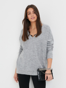 Пуловер жіночий Sinsay 3789F-09M S Сірий (5904116205272)