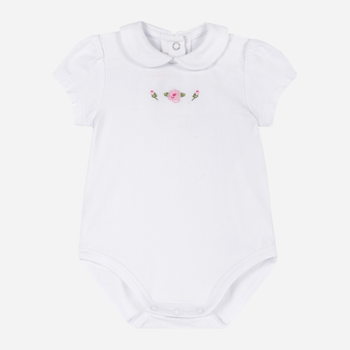 Дитяча боді-футболка для новонароджених дівчаток Chicco 09025870000000 68 см Біла (8054707614246)
