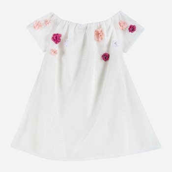 Дитяча святкова сукня для дівчинки Chicco 09003718000000 110 см Бежева (8054707715059)