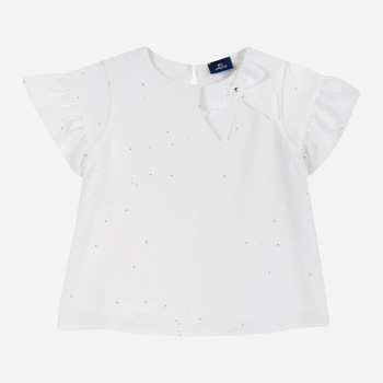 Дитяча блузка для дівчинки Chicco 09068612000000 104 см Біла (8054707748835)