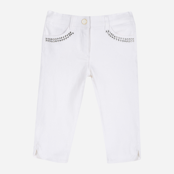 Дитячі штани для дівчинки Chicco 09008197000000 104 см Белые (8054707752047)