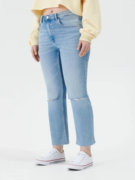 Джинси Slim fit жіночі Sinsay 6153J-50J 36 Блакитні (5904426908214)