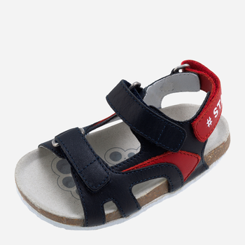 Дитячі шкіряні сандалії для хлопчика Chicco Sandalo Hirvin 01065766000000 23 Сині (8051182201282)