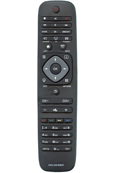 Пульт для телевизора Philips 2422 549 90637 Черный [DIST-3142]