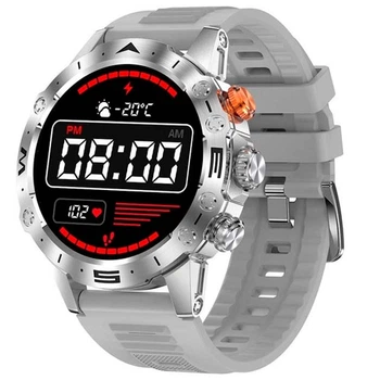 Смарт-годинник Hoco Y20 Smart Sports watch (Call Version) BT 5.1, Track, HeartRate, IP67, 360 x 360 TFT для Android для Iphone розумний годинник з функцією дзвінка Сріблястий