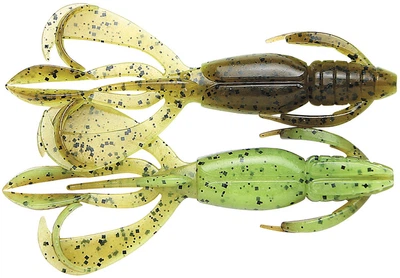 Силікон Keitech Crazy Flapper 2.4" 10 шт 401 Green Pumpkin PP. Chart (15511428)