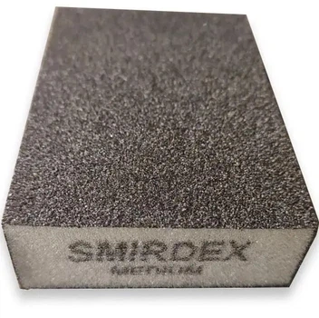 Абразивная губка Smirdex 4-х сторонняя средней жесткости P240-280