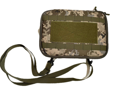 Военная сумка для планшета пиксель / подсумок для планшета пиксель
