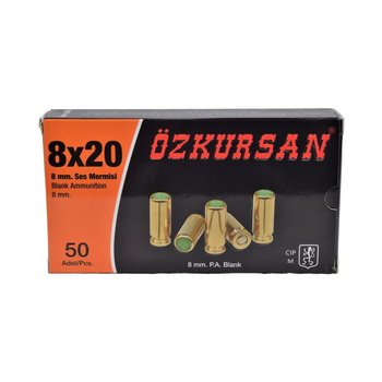 Холостые патроны Ozkursan 50 шт 8 мм