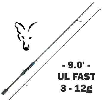 Спининг FOX Long Rage UL 9' FAST 2.72м 3-12г