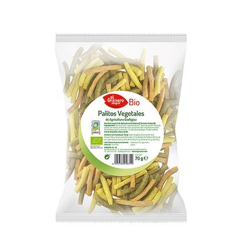 Paluszki El Granero organiczne warzywne 70 g (8422584058314)