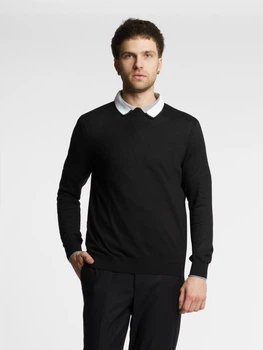 Джемпер чоловічий чорний Arber Crew-neck J N-AVT-74 S зріст 4 чорний (M10.07.02.411)