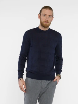 Джемпер чоловічий синій Arber Crew-neck J N-AVT-111 M зріст 4 синій (M10.12.09.411)
