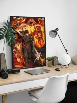 Постер аниме Берсерк / Berserk в рамке