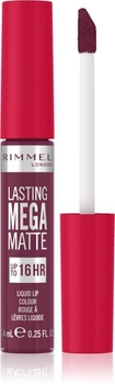 Szminka Rimmel London Lasting Mega Matte Liquid Lip Colour 940 Rock Me Purple 7.4 ml (3616304350429)