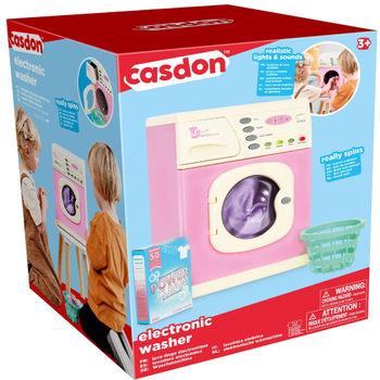 Pralka dla dzieci Casdon różowa (5011551000130)