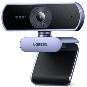 Веб камера UGREEN CM678 для ПК та ноутбука 1080P 30FPS 2 мікрофони HD Webcam (15728)