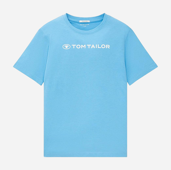 Дитяча футболка для хлопчика Tom Tailor 1033790 104-110см Блакитна (4066887192364)