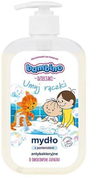 Mydło dla dzieci Bambino Dzieciaki do rąk antybakteryjne 500 ml (5900017079349)