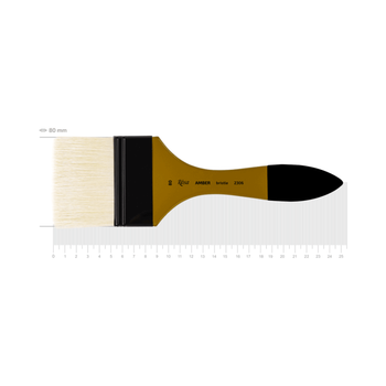 Кисть щетина флейц Rosa Amber 2306 №80 короткая ручка