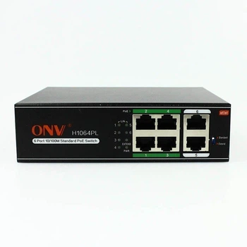 Комутатор на 4 PoE порти ONV H1064PL