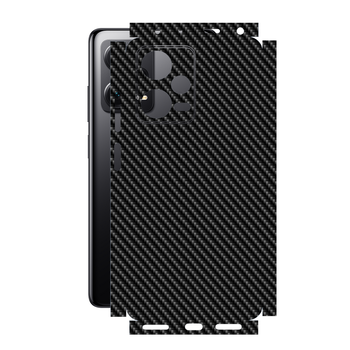 Захисна плівка StatusSKIN для Xiaomi Redmi Note 12 Pro 5G Корпус Вініл Карбон чорний