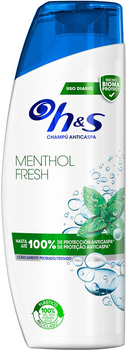 Szampon Head & Shoulders Menthol Fresh przeciwłupieżowy 300 ml (8006540750735)