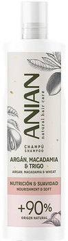 Шампунь Anian Argan Nutrition and Softness Shampoo 400 мл (8414716115941)