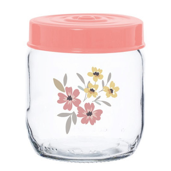 Банка Herevin Pink Flowers 0.425 л (171341-075)