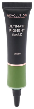 Baza pod cienie do powiek Makeup Revolution Ultimate Pigment Base Green 15 ml (5057566498654)