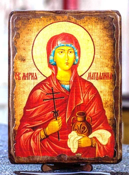 Ікона Марія Магдалина на дереві (130*170 мм)