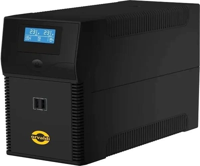 UPS Orvaldi i2000 LCD 2000VA (1200W) Black (ID2K0CH)