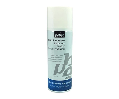 Лак аэрозоль Pebeo Glossy акриловый глянцевый 200 мл (P-520230)