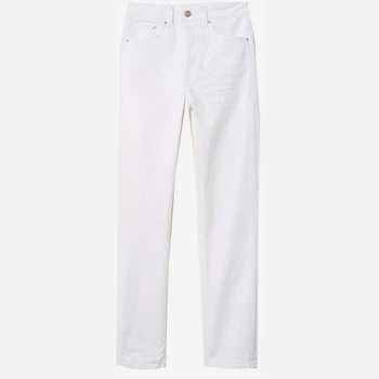Джинсы Skinny женские H&M 0581781_бронз. пугов_01 W29 Белые (KAY2000000774787)