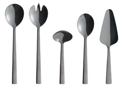 Набір столових приборів Raw Cutlery set Dishwasher safe Black 5 шт (5709554147975)